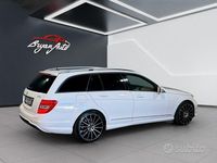 Usata Mercedes C220 Avantgarde 170 CV (125 kW) 2013 Bianco Station wagon