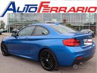 Usata BMW 218 M Sport 135 CV (99 kW) 2018 Blu Coupé