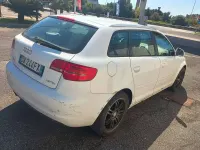 Usata Audi A3 Attraction 105 CV (77 kW) 2009 Bianco Utilitaria