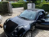 Usata Smart Roadster 82 CV (60 kW) 2004 Nero Cabrio