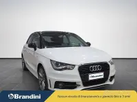 Usata Audi A1 Sportback S-Line 86 CV (63 kW) 2014 Bianco Utilitaria