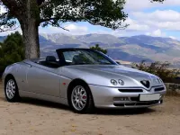 Usata Alfa Romeo Spider 218 CV (160 kW) 2002 Argento Cabrio