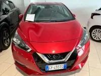 Usata Nissan Micra Acenta 92 CV (67 kW) 2021 Rosso Utilitaria