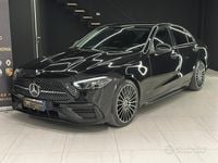 Usata Mercedes C220 AMG line 200 CV (147 kW) 2022 Nero Berlina