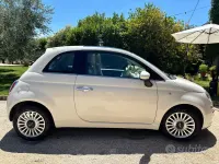 Usata Fiat 500 Lounge 95 CV (69 kW) 2011 Bianco Utilitaria