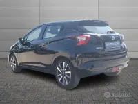 Usata Nissan Micra Acenta 90 CV (66 kW) 2017 Nero Utilitaria