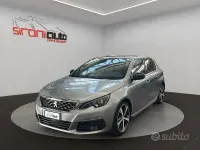 Usata Peugeot 308 GT-line 131 CV (96 kW) 2018 Grigio Berlina