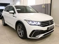Usata VW Tiguan R-line 150 CV (110 kW) 2022 Bianco SUV
