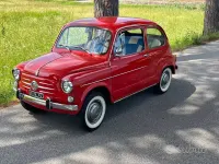 Usata Fiat 600D 1960 Rosso Utilitaria
