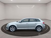 Usata Audi A3 Attraction 125 CV (91 kW) 2010 Grigio Berlina