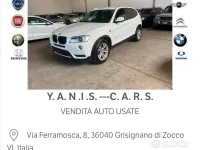 Usata BMW X3 184 CV (135 kW) 2012 Bianco SUV