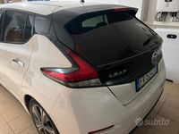 Usata Nissan Leaf 80 kW (109 CV) 2018 Bianco Utilitaria