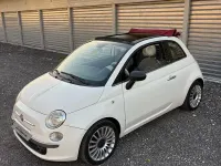 Usata Fiat 500 95 CV (69 kW) 2011 Bianco Cabrio