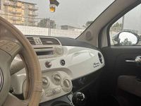 Usata Fiat 500 Lounge 75 CV (55 kW) 2008 Bianco Utilitaria