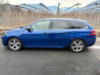Usata Peugeot 308 SW GT-line 131 CV (96 kW) 2020 Blu Station wagon