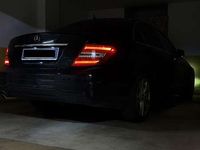 Usata Mercedes C200 Avantgarde 136 CV (100 kW) 2012 Nero Berlina