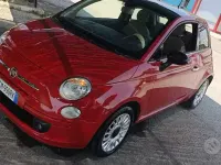 Usata Fiat 500 69 CV (50 kW) 2009 Rosso Berlina