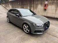 Usata Audi A3 S-Line 150 CV (110 kW) 2019 Grigio Berlina