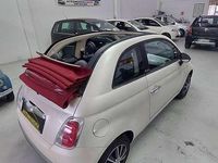 Usata Fiat 500C 69 CV (50 kW) 2012 Bianco Cabrio