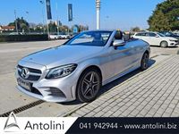Usata Mercedes C200 Premium 184 CV (135 kW) 2019 Argento Cabrio