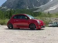 Usata Abarth 595 Turismo 160 CV (117 kW) 2014 Rosso Berlina
