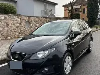 Usata Seat Ibiza ST 75 CV (55 kW) 2012 Nero Station wagon