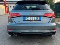 Usata Audi A3 S-Line 116 CV (85 kW) 2017 Grigio Berlina