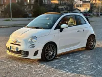 Usata Abarth 595C Turismo 160 CV (117 kW) 2014 Bianco Cabrio