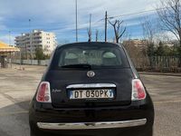 Usata Fiat 500 Lounge 69 CV (50 kW) 2009 Nero Cabrio