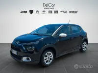 Usata Citroën C3 PureTech 110 CV (80 kW) 2022 Nero Berlina