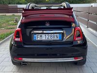 Usata Fiat 500C 69 CV (50 kW) 2017 Nero Cabrio