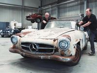 Usata Mercedes 190 105 CV (77 kW) 1956 Grigio Berlina