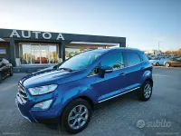 Usata Ford Ecosport Titanium 100 CV (73 kW) 2019 Blu/azzurro SUV