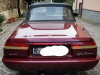 Usata Alfa Romeo Spider 106 CV (77 kW) 1992 Rosso Cabrio