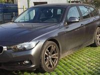 Usata BMW 316 Advantage 116 CV (85 kW) 2016 Grigio Station wagon