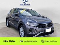 Usata VW T-Roc Life 116 CV (85 kW) 2025 Indium grey metallizzato nero SUV