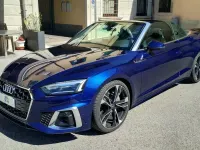 Usata Audi A5 Cabriolet Ambiente 265 CV (194 kW) 2022 Blu Cabrio