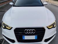 Usata Audi A5 S-Line 190 CV (139 kW) 2016 Bianco Coupé