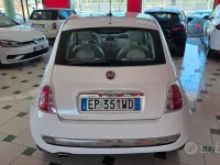 Usata Fiat 500 Lounge 69 CV (50 kW) 2013 Bianco Berlina