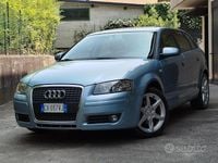 Usata Audi A3 150 CV (110 kW) 2005 Blu Utilitaria