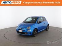 Usata Fiat 500 S 70 CV (51 kW) 2018 Blu Utilitaria
