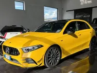 Usata Mercedes A200 Premium 150 CV (110 kW) 2021 Giallo Berlina
