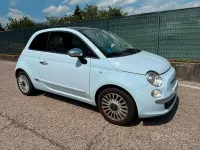 Usata Fiat 500 69 CV (50 kW) 2009 Bluazzurro Cabrio