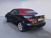 Usata Audi A3 Cabriolet 116 CV (85 kW) 2017 Nero Cabrio