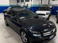 Usata Mercedes C180 Premium 116 CV (85 kW) 2016 Blu Berlina