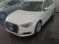 Usata Audi A3 149 CV (109 kW) 2021 Bianco Berlina
