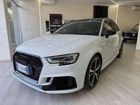 Usata Audi RS3 Ambiente 400 CV (294 kW) 2019 Bianco perla Berlina