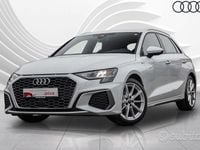 Usata Audi A3 S-Line 150 CV (110 kW) 2022 Bianco Berlina