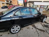 Usata Mercedes C200 Avantgarde 136 CV (100 kW) 2008 Nero Berlina