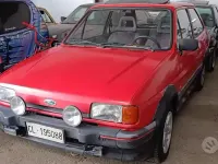 Usata Ford Fiesta S 69 CV (50 kW) 1987 Rosso Utilitaria